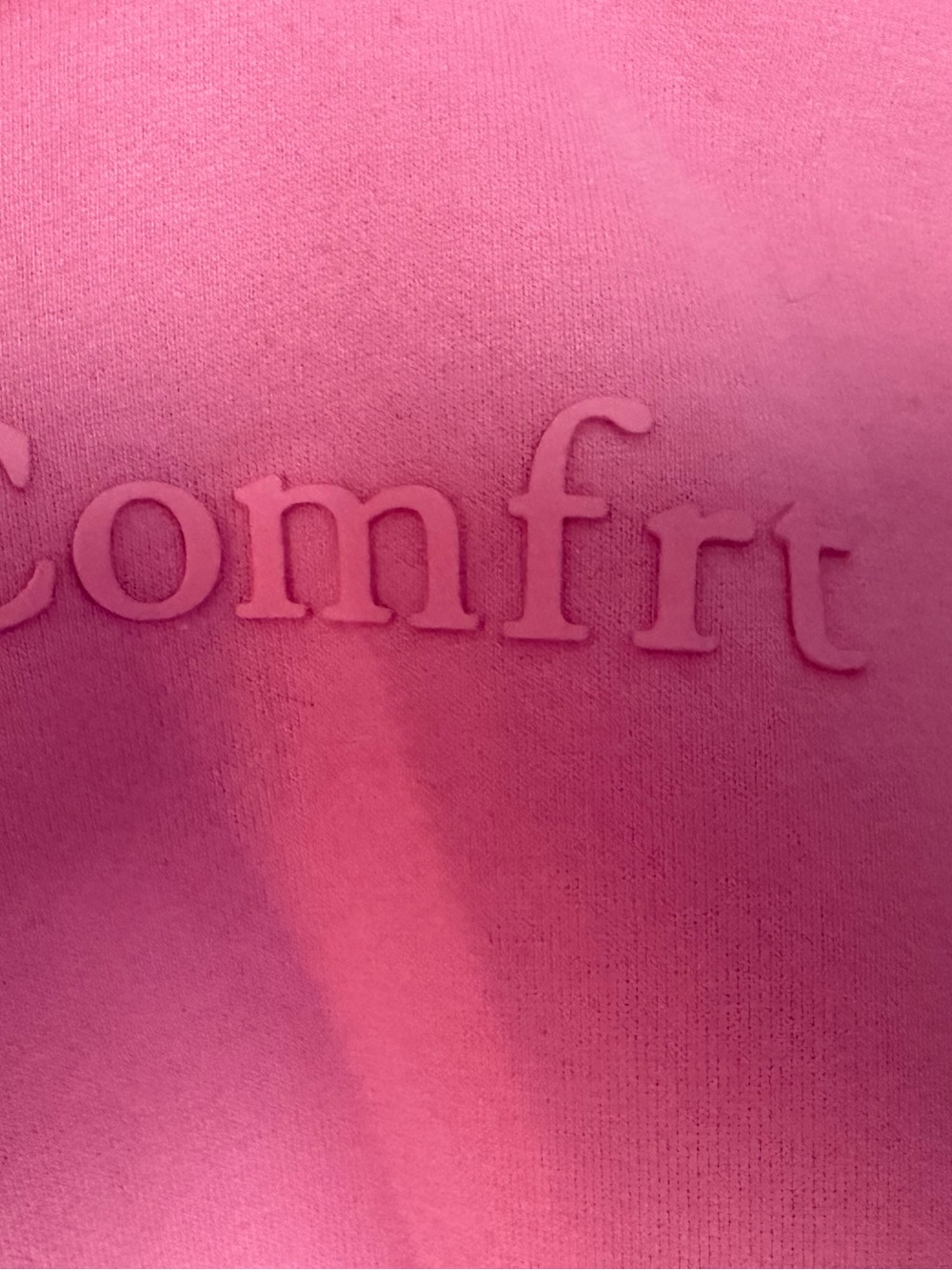 Pink Oversized Hoodie Sweatshirt Comfrt - Picture 2 of 4